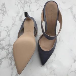 stuart weitzman eventually satin mule